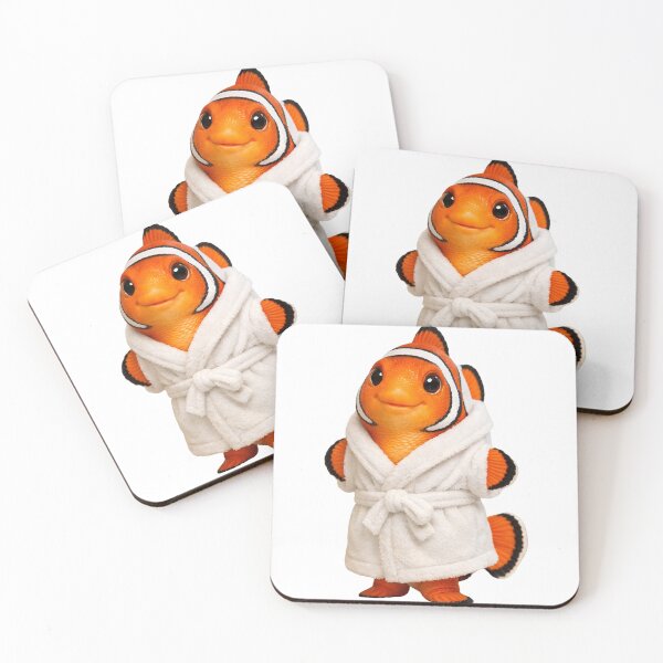Item preview, Clownfish Bathrobe designed and sold by Sillytoe.