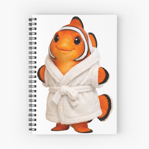 Item preview, Clownfish Bathrobe designed and sold by Sillytoe.