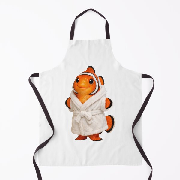 Item preview, Clownfish Bathrobe designed and sold by Sillytoe.
