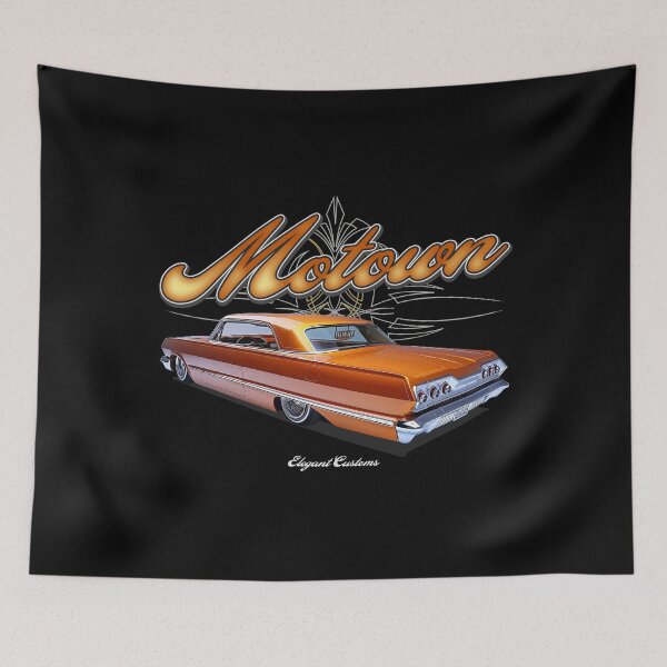 Item preview, 1963 Impala Motown with text Kustom, Hot Rod, Muscle Car designed and sold by Elegant Customs.