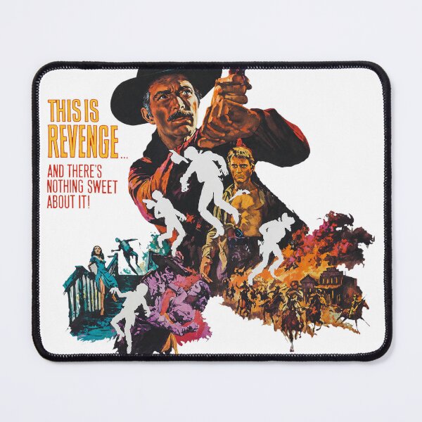 Item preview, Vintage Western Movie Poster Vengeance Design designed and sold by LISATHOMP.