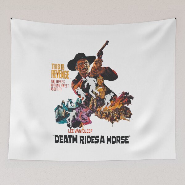 Item preview, Vintage Western Movie Poster Vengeance Design designed and sold by LISATHOMP.