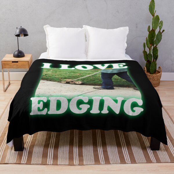 Item preview, I Love Edging. Lawn Edging Joke. Grass Edge Meme. Gardener Joke. designed and sold by co-knesel-art.