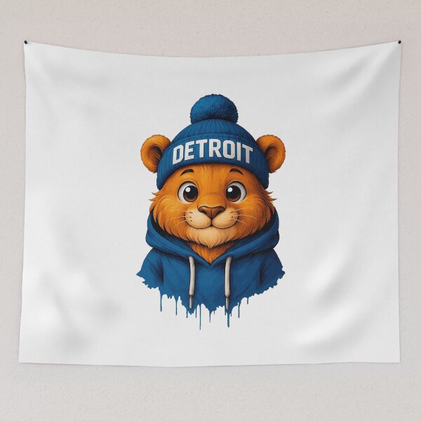 Item preview, Cute Animal Detroit Style designed and sold by TishMiryah.