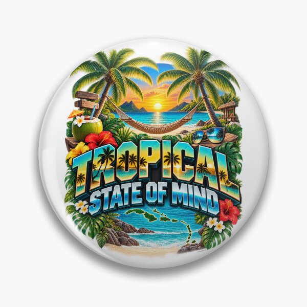 Item preview, Tropical State of Mind – Caribbean Island Beach Vibes designed and sold by BilcoStillbaze.