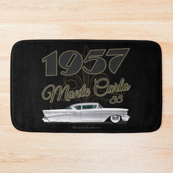 Item preview, 1957 Monte Carlo SS with text - Lowrider, Kustom, Hot Rod, Muscle Car designed and sold by Elegant Customs.
