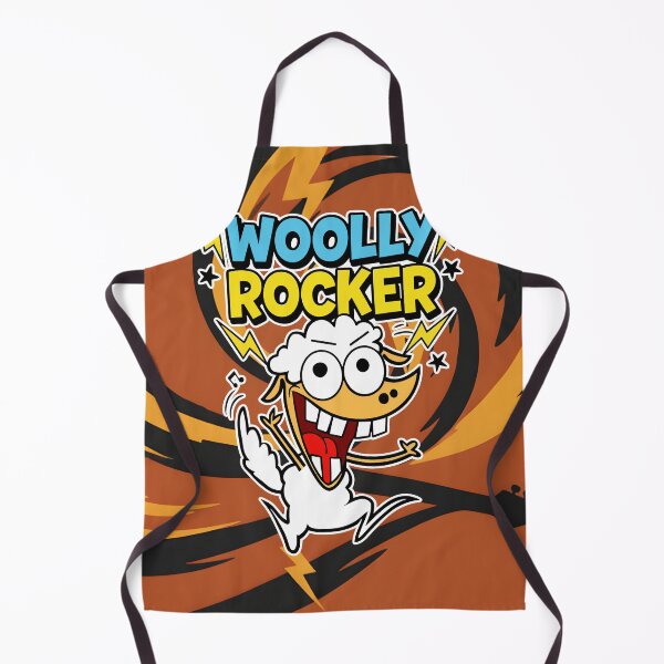 Item preview, Woolly Rocker Sheep Cartoon Square Edition designed and sold by Taridesign.