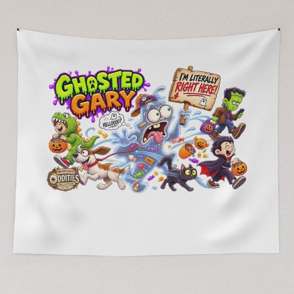 Item preview, Unfortunate Oddities - Ghosted Gary designed and sold by WheelieGdArt.