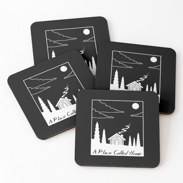 Item preview, A Place Called Home Cabin Moon Night Pine Trees designed and sold by helencacu.