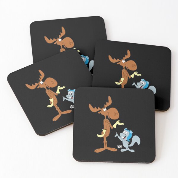 Item preview, Moose and Squirrel Animated Duo Friendship Art designed and sold by DALTONILLIAMS.