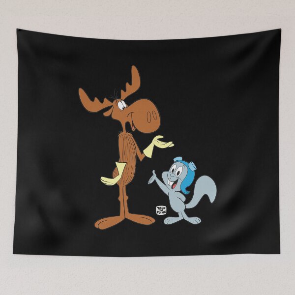 Item preview, Moose and Squirrel Animated Duo Friendship Art designed and sold by DALTONILLIAMS.