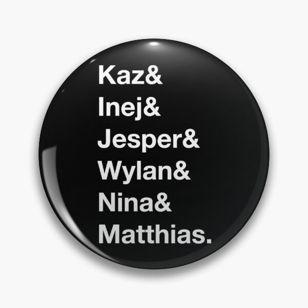 Item preview, Six Of Crows T-Shirt Kaz  Inej  Jesper  Wylan  Nina  Matthias designed and sold by saydeelightfoo.