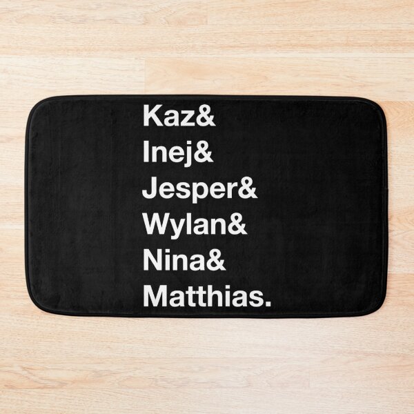 Item preview, Six Of Crows T-Shirt Kaz  Inej  Jesper  Wylan  Nina  Matthias designed and sold by saydeelightfoo.