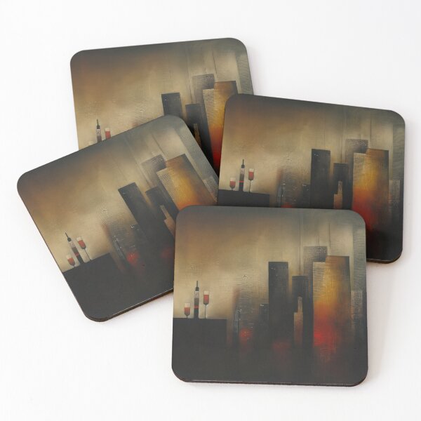 Item preview, Last Drink Above the City designed and sold by NeoNebulaArt.