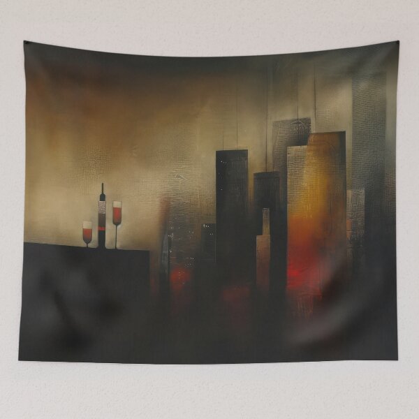 Item preview, Last Drink Above the City designed and sold by NeoNebulaArt.