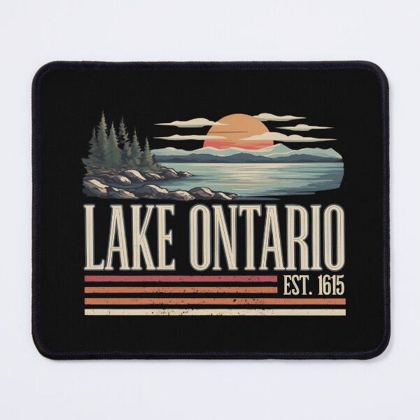 Item preview, Lake Ontario EST. 1615 Vintage Canadian Lake & Wilderness designed and sold by Zizo-DR44.