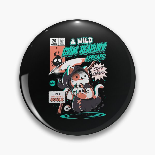 Item preview, A Wild Grim Reapurr Appears Comic designed and sold by LISATHOMP.
