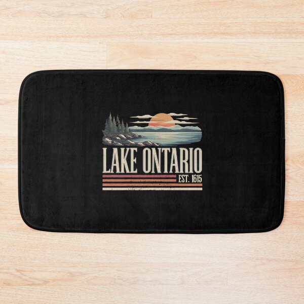Item preview, Lake Ontario EST. 1615 Vintage Canadian Lake & Wilderness designed and sold by Zizo-DR44.