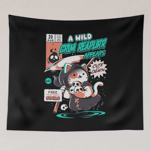 Item preview, A Wild Grim Reapurr Appears Comic designed and sold by LISATHOMP.