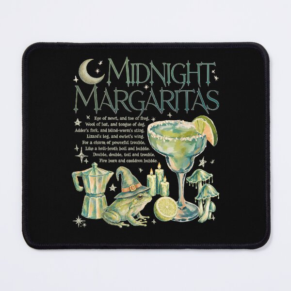 Item preview, Midnight Margaritas Halloween Funny Frog Witch Drinking  designed and sold by Szartstudios.