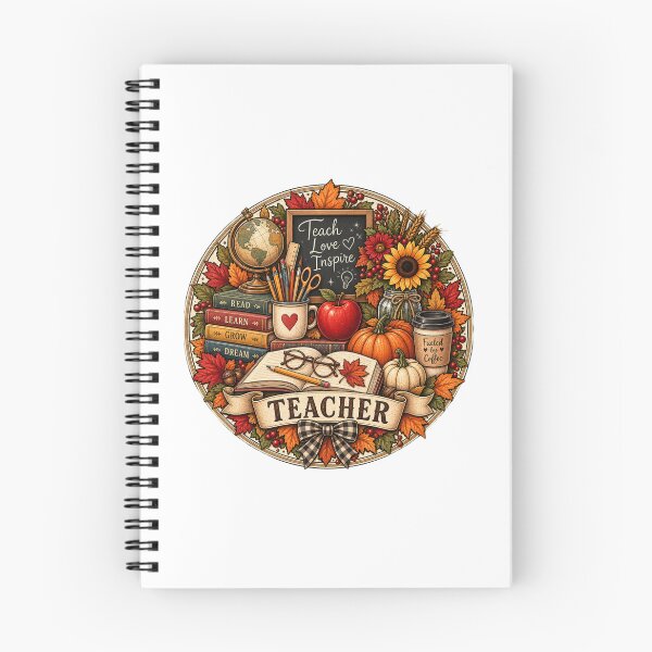 Item preview, Teacher Appreciation Fall Classroom Books Apple Pumpkin Floral designed and sold by FestivityFinds.