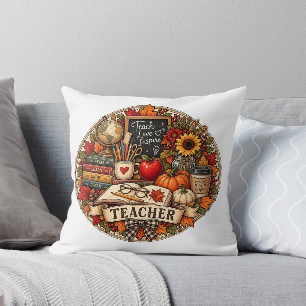 Item preview, Teacher Appreciation Fall Classroom Books Apple Pumpkin Floral designed and sold by FestivityFinds.
