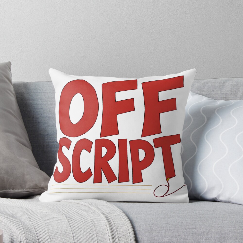 Item preview, Throw Pillow designed and sold by TypeMisbehaving.