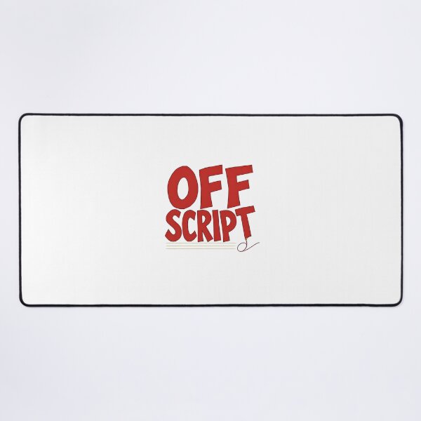 Item preview, Off Script designed and sold by TypeMisbehaving.