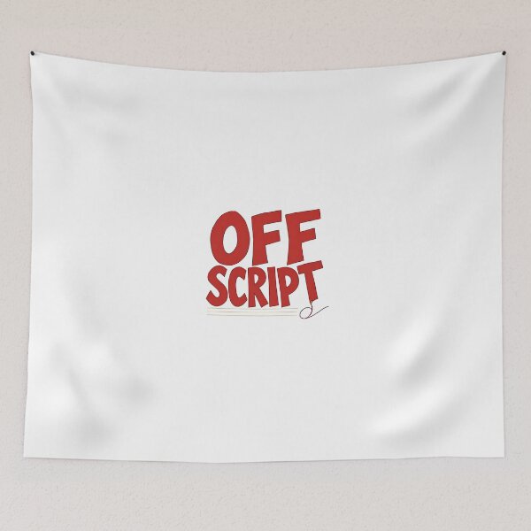 Item preview, Off Script designed and sold by TypeMisbehaving.
