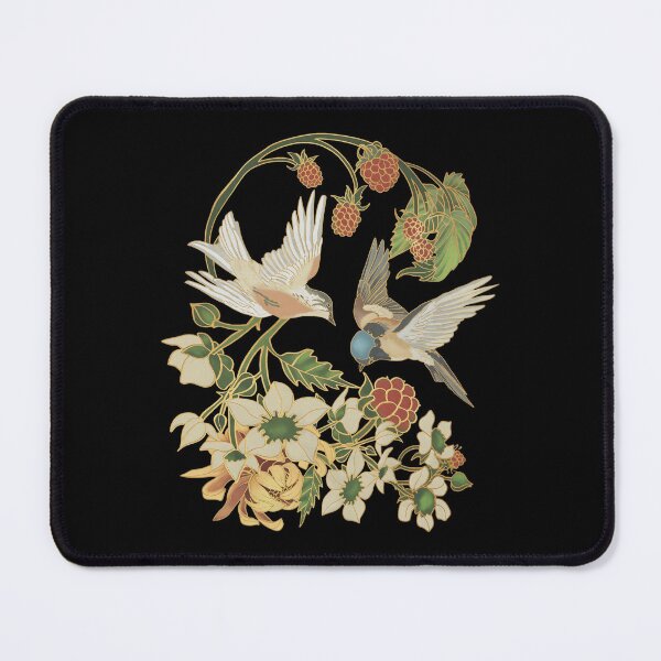 Item preview, Art Nouveau Birds and Berries Motif designed and sold by DALTONILLIAMS.