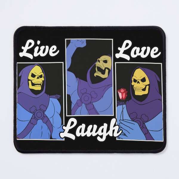 Item preview, Live Love Laugh Skeletor Collage Parody designed and sold by LISATHOMP.