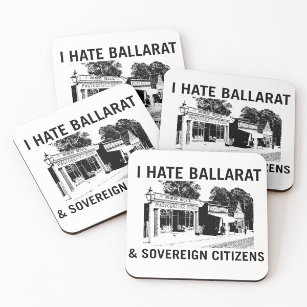 Item preview, I Hate Ballarat & Sovereign Citizens designed and sold by ah-sha.