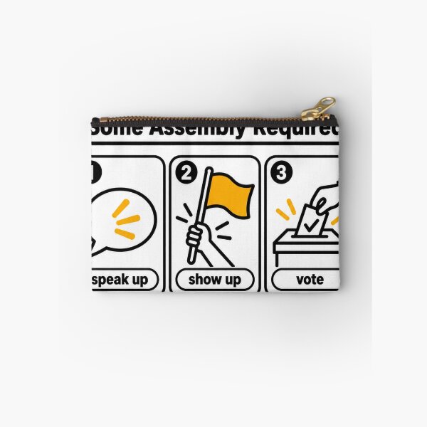 Item preview, Democracy Some Assembly Required Civic Humor Design designed and sold by ys96.