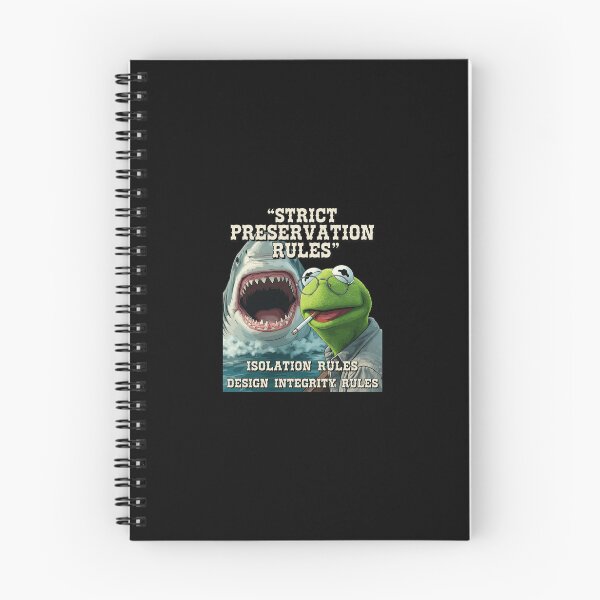Item preview, Frog Smoking Next To Giant Shark Parody designed and sold by DALTONILLIAMS.