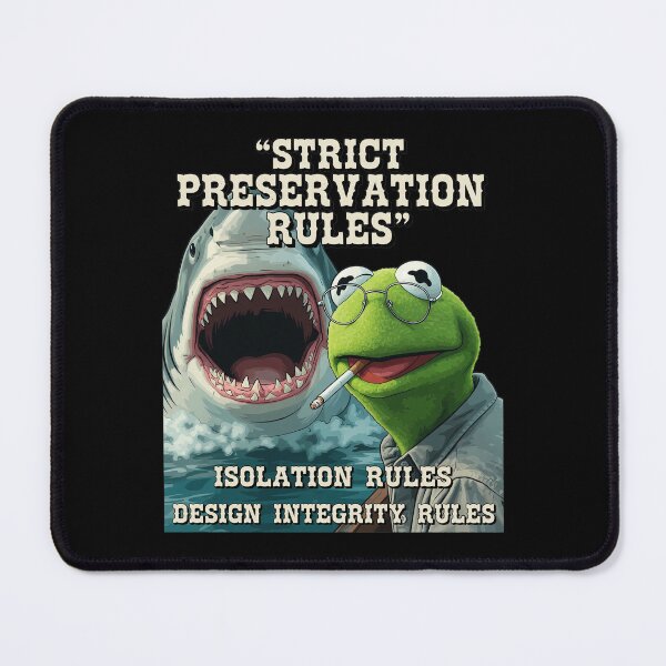 Item preview, Frog Smoking Next To Giant Shark Parody designed and sold by DALTONILLIAMS.