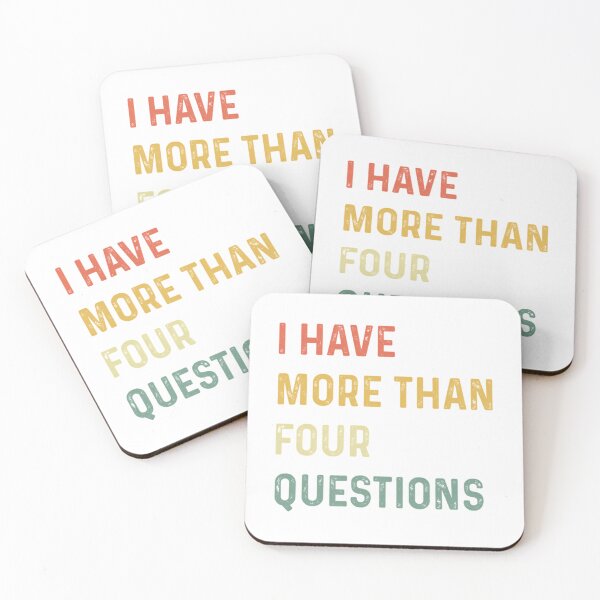 Item preview, Funny Passover Seder I Have More Than Four Questions designed and sold by briggscoronad.