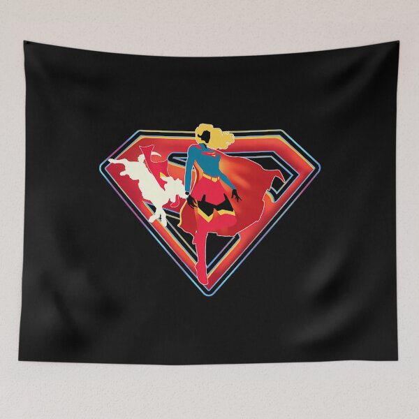 Item preview, Krypto And Supergirl designed and sold by Unfortunately Cool.