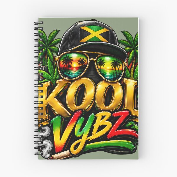 Item preview, Kool Vybz Jamaican Reggae Beach Party Vibes Gold Text Design designed and sold by digitalbob60.