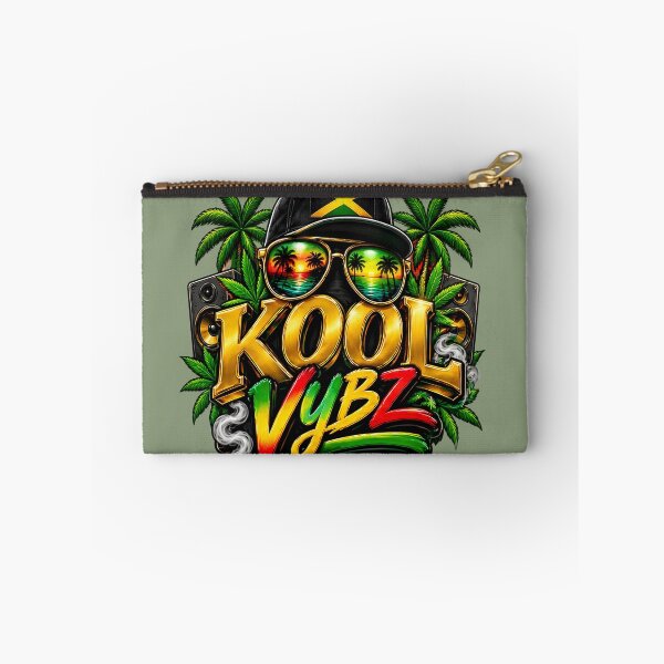 Item preview, Kool Vybz Jamaican Reggae Beach Party Vibes Gold Text Design designed and sold by digitalbob60.