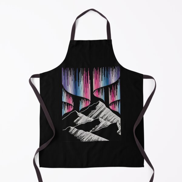 Item preview, Abstract Aurora Mountain Art designed and sold by lamercarv.