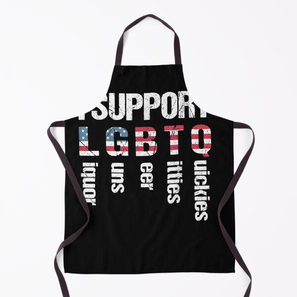 Item preview, I Support LGBTQ Funny Men Women designed and sold by MarlaMaloneShop.
