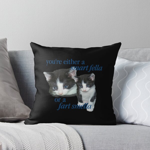 Item preview, Kitten Meme Smart Fella Fart Smella designed and sold by DALTONILLIAMS.