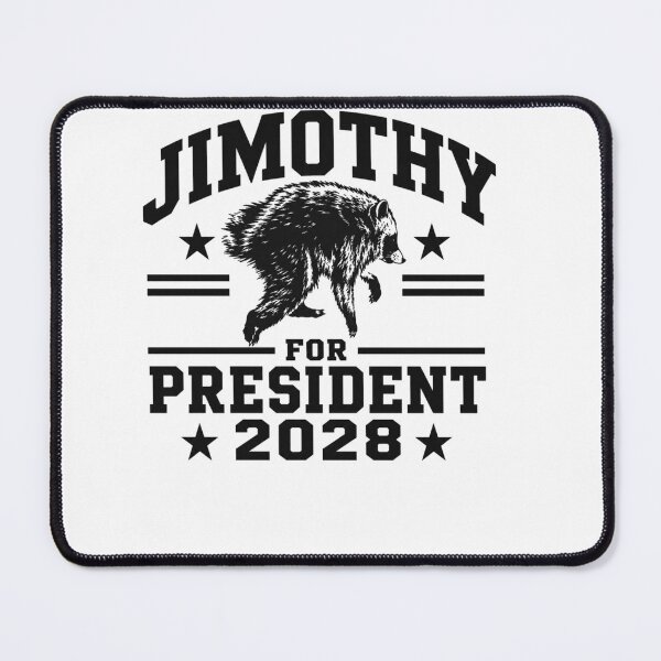 Item preview, JIMOTHY for President USA 2028 Viral Raccoon Meme designed and sold by MarlaMaloneShop.