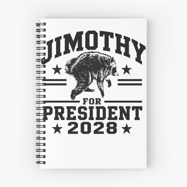 Item preview, JIMOTHY for President USA 2028 Viral Raccoon Meme designed and sold by MarlaMaloneShop.