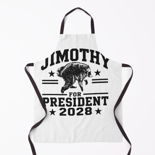 Item preview, JIMOTHY for President USA 2028 Viral Raccoon Meme designed and sold by MarlaMaloneShop.