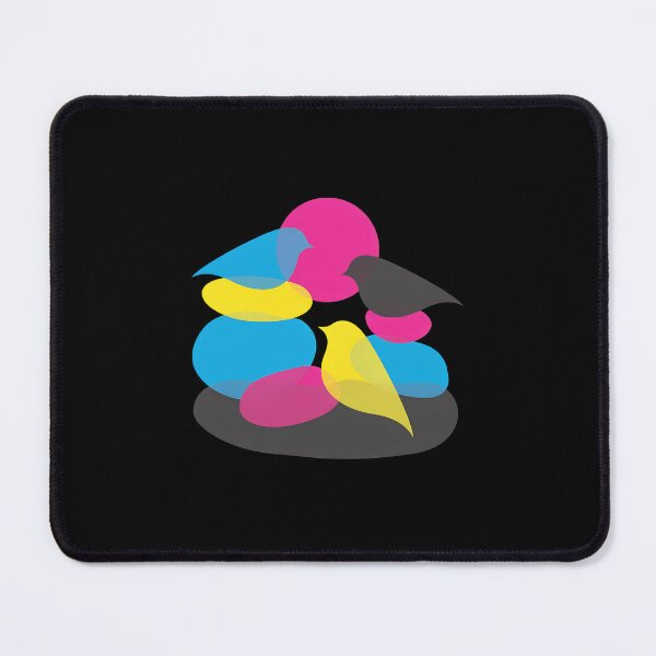 Item preview, Abstract Birds Colorful Shapes Art designed and sold by fetzrolfs.