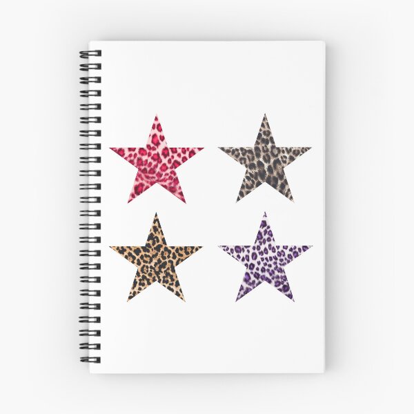 Item preview, cheetah print stars designed and sold by madebykenz.