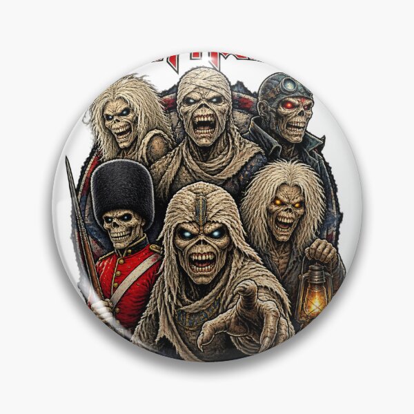 Item preview, Multiple Eddies Lineup Metal Band Graphic Design Redesign designed and sold by lgcrules.