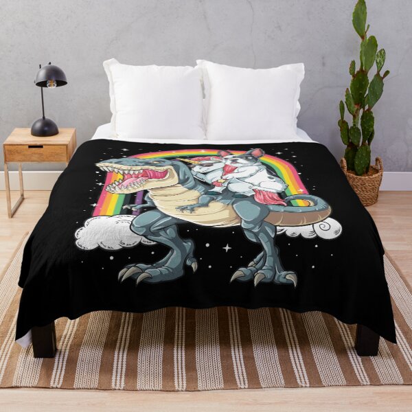 Item preview, Trex Riding Unicorn Carrying Frenchie Rainbow designed and sold by DALTONILLIAMS.