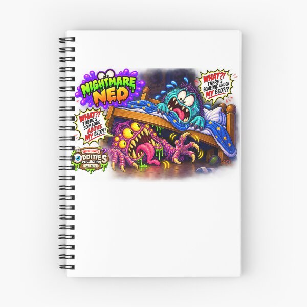 Item preview, Unfortunate Oddities - Nightmare Ned designed and sold by WheelieGdArt.